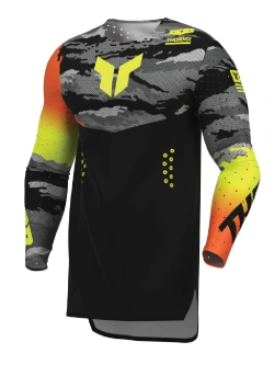 Bluza enduro Thor Sportmode Recon czarno-pomarańczowo-żółty