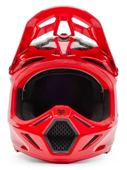 Kask enduro Fox V3 RS Fracture czarno-czerwony
