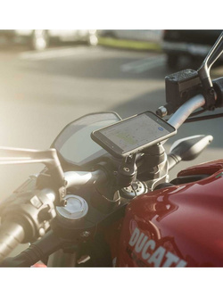Zestaw: etui na telefon IPHONE 13 Pro + pokrowiec + uchwyt na kierownicę Moto Bundle SP Connect