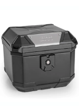 Kufer centralny GIVI Monolock B38 BERNINA z systemem Crablock, czarny [płyta montażowa w zestawie; poj.: 38l]