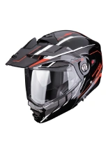 Kask adventure Scorpion ADX-2 Walt czarno-srebrno-czerwony