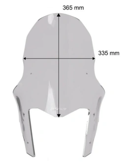 Szyba motocyklowa WRS Touring Yamaha Tenere 700/ Rally (25-) przyciemniana