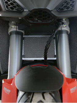 Osłona chłodnicy R&G aluminiowa do Ducati Multistrada V4 (21-) czarna