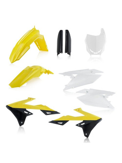 Pełny zestaw plastików Acerbis Suzuki RMZ 250 (19-24)/ 450 (18-24) żółto-biało-czarny