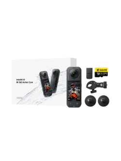 Zestaw: Kamera sportowa Insta360 X5 + akcesoria [Motorcycle Bundle]
