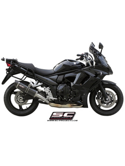 Tłumik SC-Project Oval Carbon / Titanium - Suzuki GSF 1250 Bandit [07-12]