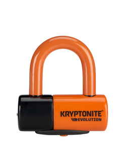 Blokada na tarczę hamulcową Kryptonite Evolution Disc Lock Premium Pack pomarańczowa