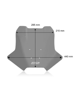 Szyba motocyklowa WRS Touring Yamaha MT-09 (24-) przyciemniana