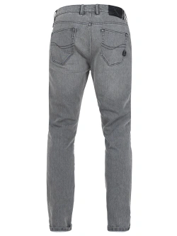 Spodnie motocyklowe jeansowe John Doe Pioneer Mono jasnoszare