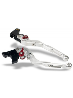 KLAMKI SKŁADANE REGULOWANE LCB12A Aprilia Caponord 1200 [14-15] / Dorsoduro 1200 [11-] / RSV 1000 MILE [01-03] / RSV 1000 TUONO [03-05] / RSV 1000 TUONO R/FACTORY [06-10]