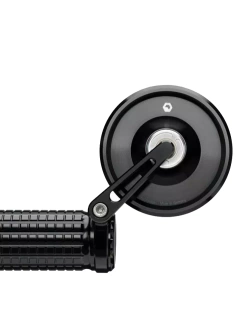 Lusterko motocyklowe uniwersalne Motogadget Mo.view Spy aluminiowe, czarne [długość ramienia: 61 mm]