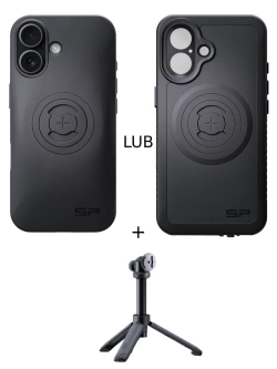 Zestaw: etui na telefon iPhone 17 + statyw/selfie stick SPC+ SP Connect