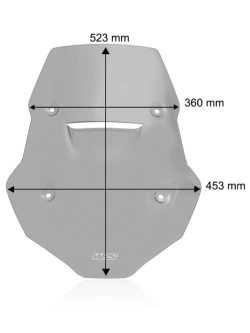 Szyba motocyklowa WRS Touring CF Moto 800 MT (22-24) mocno przyciemniana