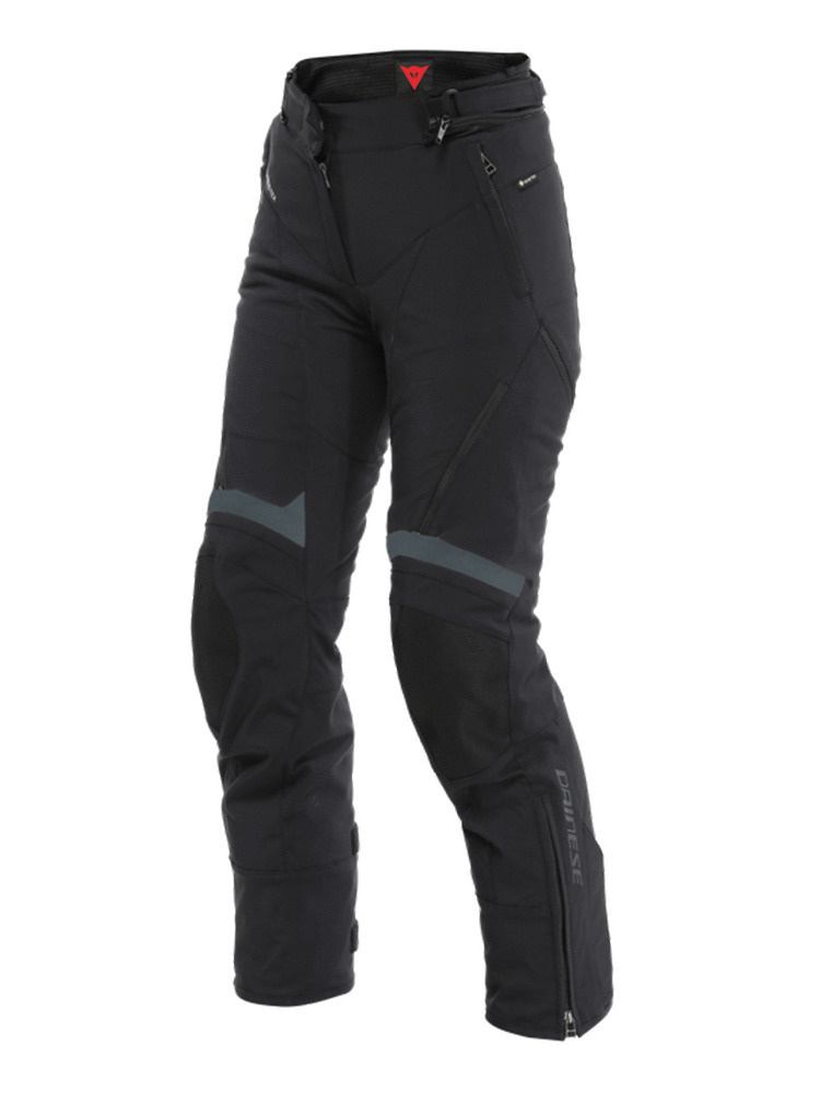 Spodnie motocyklowe damskie tekstylne Dainese Carve Master 3 Gore-Tex czarno-szare