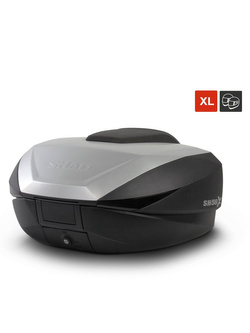 Poszerzany kufer centralny Shad SH59X z aluminiową pokrywą (46, 52 i 58 litrów)