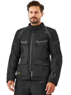 Kurtka motocyklowa tekstylna Shima Tracker czarna