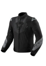 Kurtka motocyklowa tekstylna REV’IT! Hyperspeed 3 H2O czarno-szara