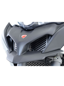 Osłona chłodnicy oleju R&G do Ducati Multistrada 1200 (10-15), Multistrada 1200 Enduro (16-18), Multistrada 1200 Gran Turismo (13-15), Multistrada 1200S (10-17), Multistrada 1260 (18-20), Multistrada 1260 D-AIR (18-20)