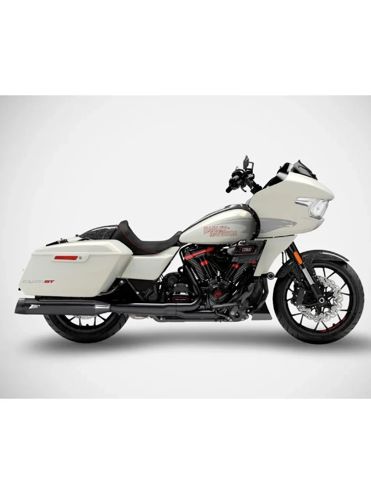 Tłumik motocyklowy Zard Touring Slip-On E5 Harley Davidson (wybrane modele) czarny