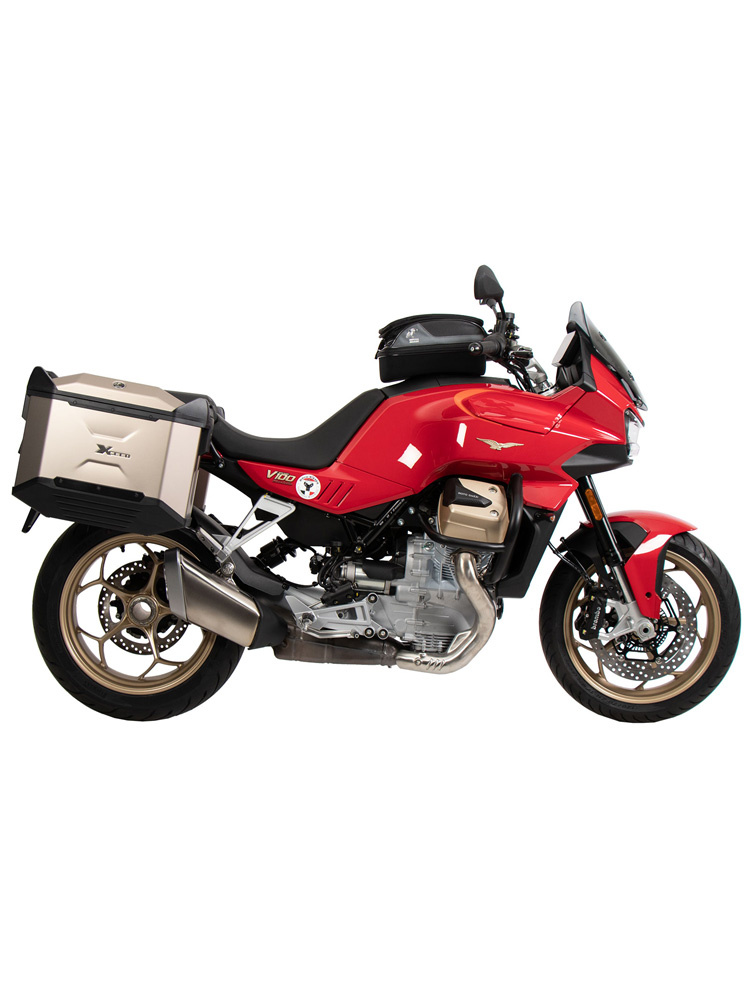 Stelaż kufrów bocznych Hepco&Becker Moto Guzzi V100 Mandello / S (22-) montowany na stałe