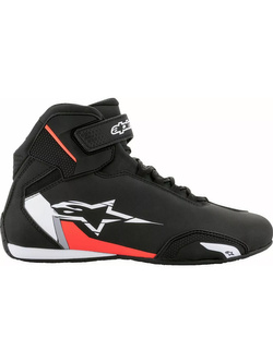Buty motocyklowe Alpinestars Sektor czarno-biało-czerwone