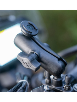 Zestaw: etui na telefon iPhone 15 Pro + uchwyt kulowy Pro SPC+ SP Connect