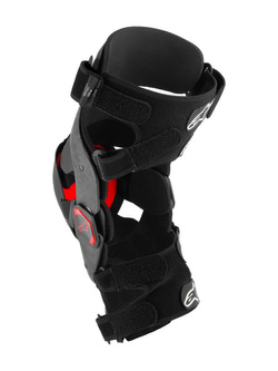 Orteza kolan Alpinestars Supertech RK-10 Plasma czarno-czerwony 