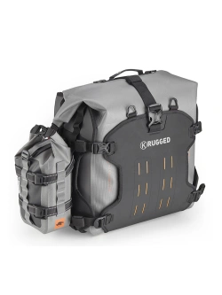 Sakwy motocyklowe Kappa AV07 K'Rugged wodoodporne [pojemność: 30l, płyta Monokey w zestawie]