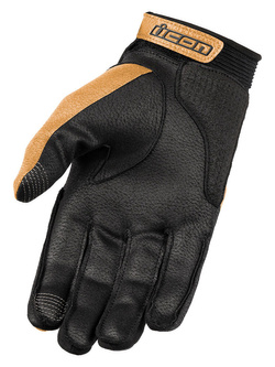 Rękawice motocyklowe Icon Superduty 3 brązowe