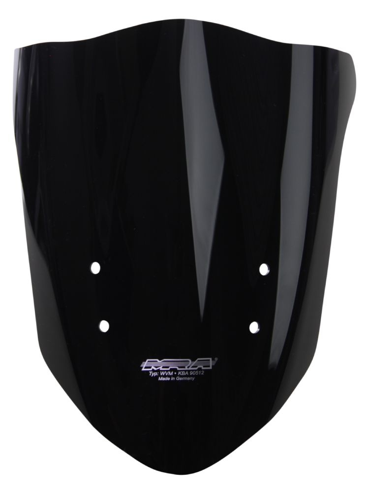 Szyba motocyklowa MRA Touring "T" Kawasaki ER 6 N (12-16) czarna