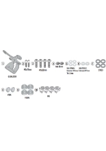 Mocowanie szyby motocyklowej Kappa 1173SK Honda CB 650 R (24-)