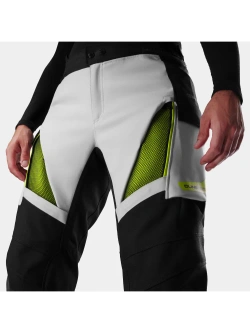 Spodnie motocyklowe tekstylne Shima Dune 2.0 G2 czarno-białe-fluo