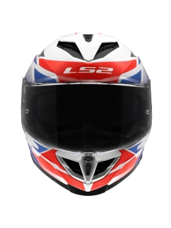 Kask integralny LS2 FF818 Storm III Komai biało-niebiesko-czerwony