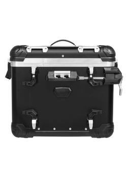 Kufer boczny z anodowanego aluminium czarny ZEGA Evo Touratech "And-B" (31L) prawy