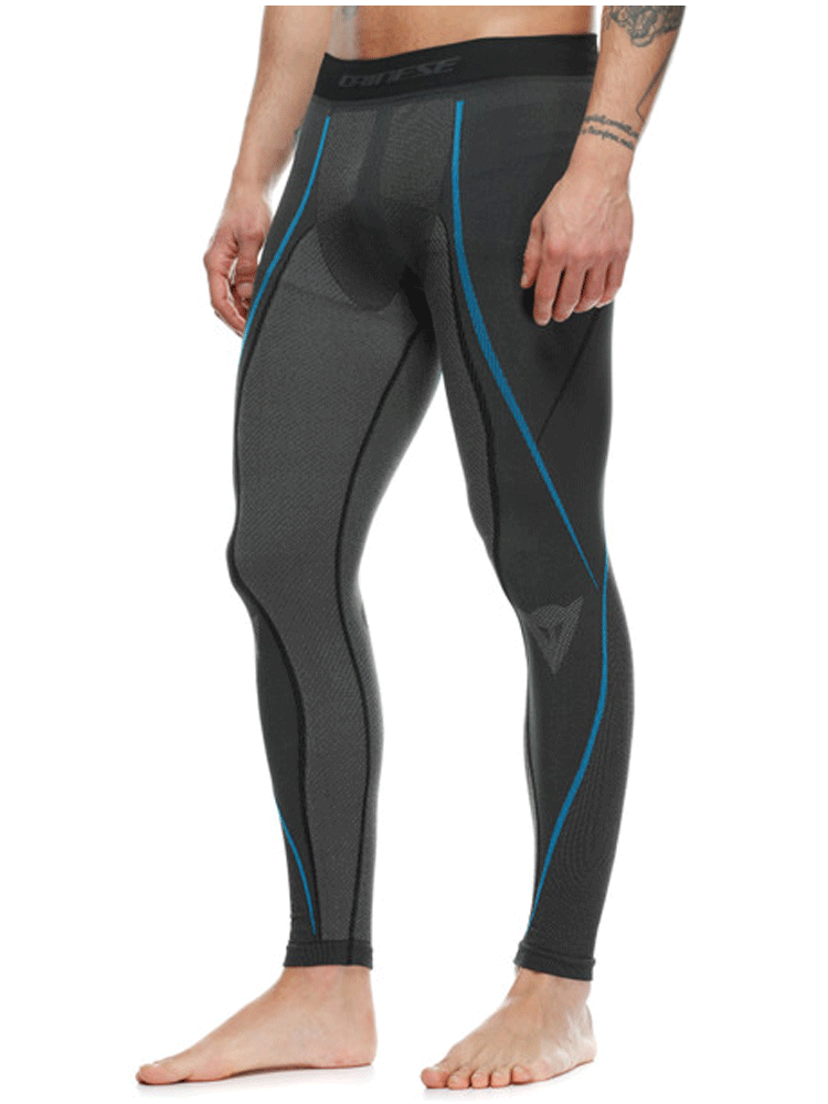 Spodnie termoaktywne Dainese Dry czarno-niebieskie