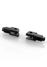 Zestaw montażowy do podnóżków Rizoma [∅ 18 mm] do wybranych modeli Hondy i Kawasaki