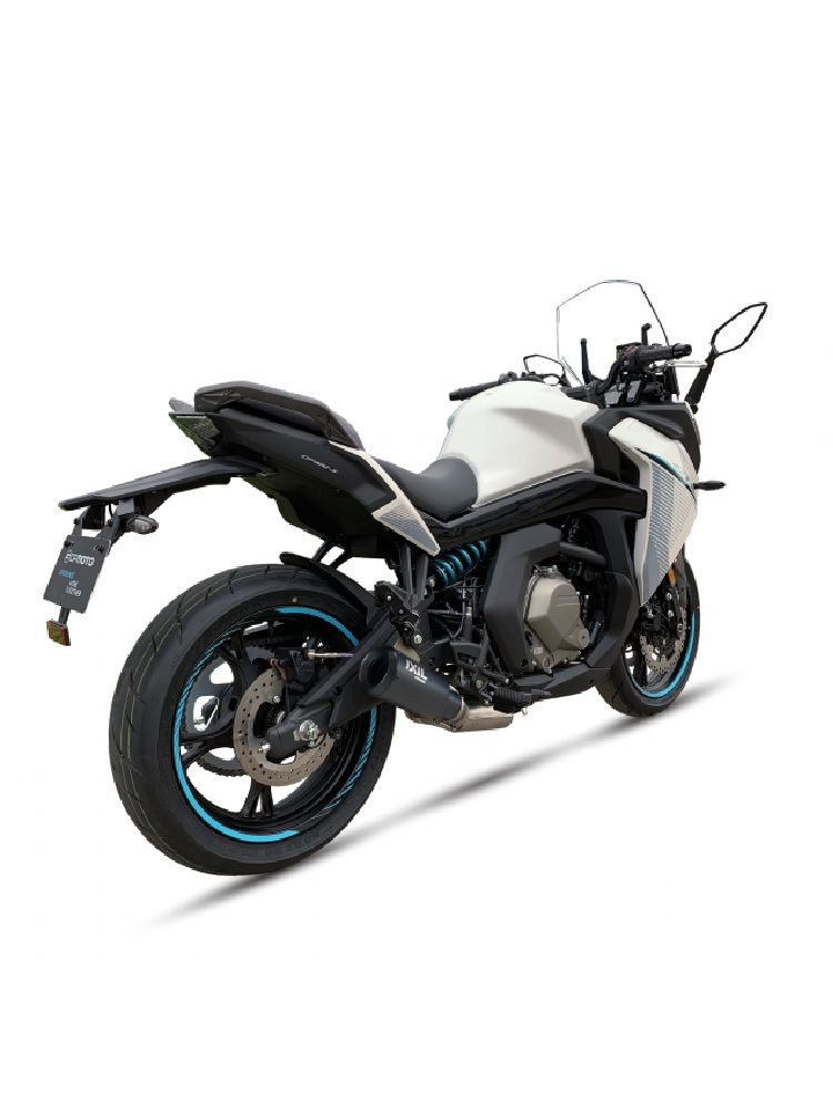 Tłumik motocyklowy IXIL RB Race Xtrem CF Moto 400 GT (19-22)/ 650 GT (19-24) czarny