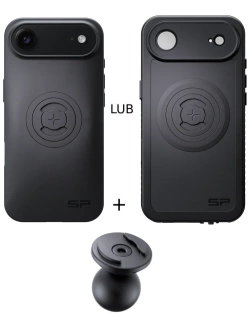 Zestaw: etui na telefon iPhone 17 Air + uchwyt kulowy Pro SPC+ SP Connect