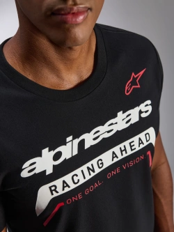 Koszulka z krótkim rękawem Alpinestars Q3 CSF czarna
