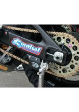 Osłona łańcucha - ABS Shark's Fin R&G do modeli Kawasaki czarna