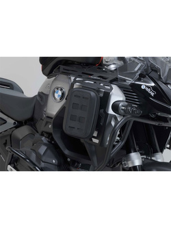 Stelaż do montażu małych toreb bagażowych SW-Motech mocowany do osłony chłodnicy BMW R 1300 GS Adventure (24-)