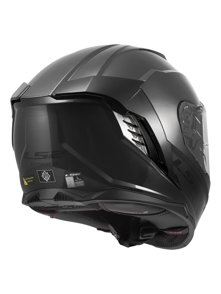Kask integralny LS2 FF818 Storm III szary metaliczny