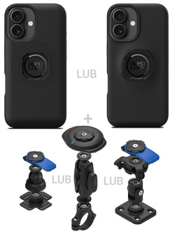 Zestaw 360 Quad Lock: etui na telefon iPhone 16 oraz wybrane komponenty