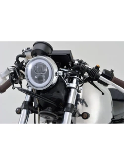 Reflektor przedni Daytona Capsule120 LED chromowany [120mm]