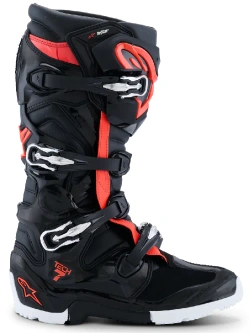 Buty enduro Alpinestars MX Tech 7 Drystar czarno-biało-czerwone