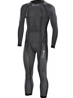 Kombinezon termoaktywny jednoczęściowy Sixs STX czarny unisex