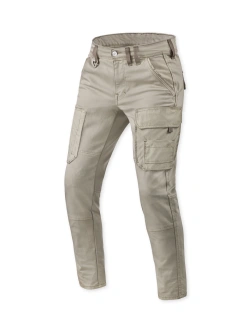 Jeansy motocyklowe REV’IT! Cargo Brant Slim brązowe