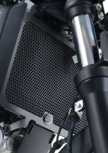 Osłona chłodnicy R&G aluminiowa do Suzuki SV 650 (16-)/ SV 650 X (18-) czarna