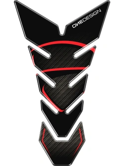 Tankpad Uniwersalny Onedesign Black Edition czarno-czerwony