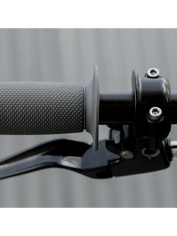 Manetki motocyklowe Biltwell Renegade TPV do kierownic o średnicy 25.4 [mm] szare